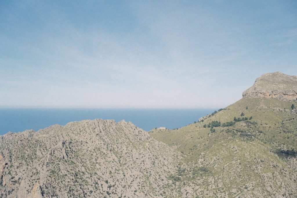 Mallorca horizon, relaxing, landscape. Soma Mallorca, a space for osteopahty